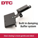 Kitchen Cabinet Glass Door Clamp Hinge Cold Rolling Damping Concealed