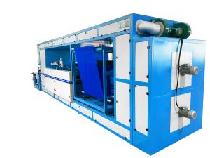China 25kw Roll Printing Machine Automatic Monochrome Non Woven Screen Printer factory