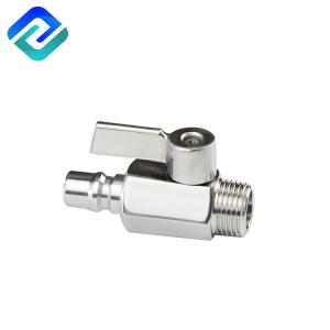 China Investment Casting Hose Bar Pn63 Ball Valve Npt Blow Down factory