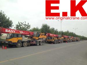 China 2011 SANY mobile crane truck crane boom crane 50ton hydraulic crane (QY50C) factory
