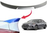 Hyundai New Elantra 2016 2018 Avante Upgrade Accessory Auto Sculpt Roof Spoiler