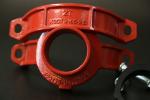 XGQT165x76 Mechanical Tee Reducer with Groove Type Clamps