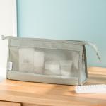 Nylon Mesh Travel Portable Ladies Toiletry Bag