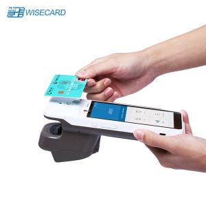 China Vein Module HSPA EDGE Smart POS Terminal Biometric 16GB EMMC factory