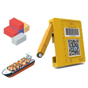 China Door Detecting GPS Container Tracker 4G Tape Easy Install Long Battery Life factory