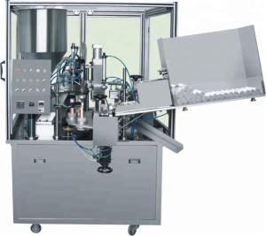 China Plastic Polymer Tube Sealing Equipment Filling Machine Cosmetics Black Matte factory