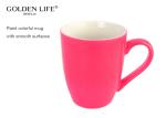Coffee Mug Set Set of 6 Large-sized 16 Ounce Ceramic Coffee Mugs Restaurant