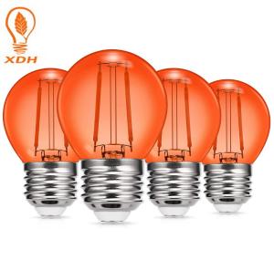 China 200lm Dimmable LED Orange Edison Light Bulbs G45 2W factory