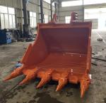 Hitachi Excavator Titling Roock Bucket With 1.2m3 Capacity For Cat Volvo Case