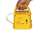 100Hrs Solar Power LED Lantern ABS Polycrystalline 4400mAh Solar Emergency Light