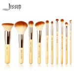 Private Label OEM Natural Bamboo Makeup Brushes For Makeup Professionals