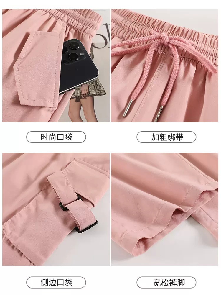 Customized Cargo Trousers Multi-Pockets Work Trousers Workwear Pants Women Sports Overalls Pants