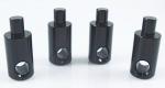 CNC Turning Parts safety pin bolt Material Steel plug pin latch color black