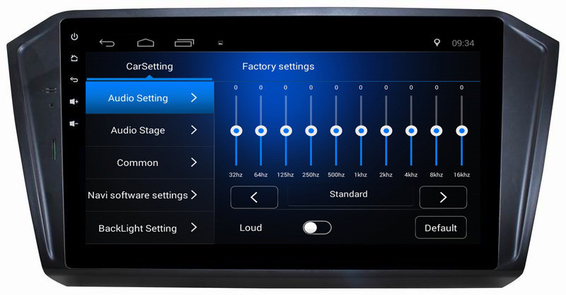 Ouchuangbo car gps multi media bluetooth android 8.1 for Volkswagen Magotan 2017 support USB SWC AUX wifi 4 core CPU