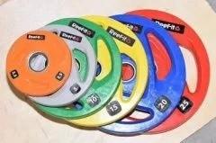 China Colored Fractional Rubber Gym Weight Plates 45 Pound factory