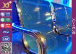Chrome Finished Metal Structure Waiting Area Chairs For Bank / Bus Station