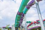 Super Boomerang Water Slide Fiberglass Commercial Water Slide Theme Water Park