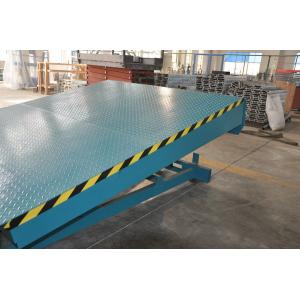 6000Kg Stationary Container Loading Dock Ramp , Adjustable Hydraulic Dock