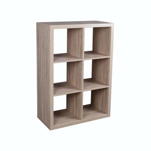 China Modern design Living Room MDF Wood portable book shelf furniture factory