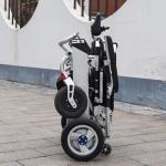 Brushless Motor Foldable Electric Wheelchair 120KG Load Lightweight