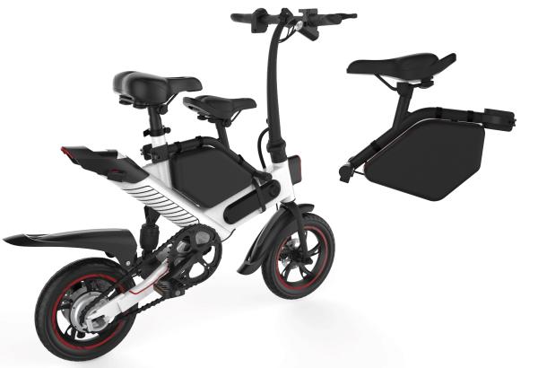 Folding Electric Commuter Bike , Ladies Motorized Folding Bike Simple And