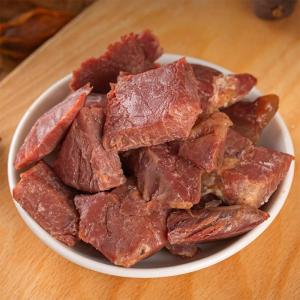 China Plant Based Beef Jerky Snacks In Spicy Flavor Beef Sausage low calories factory