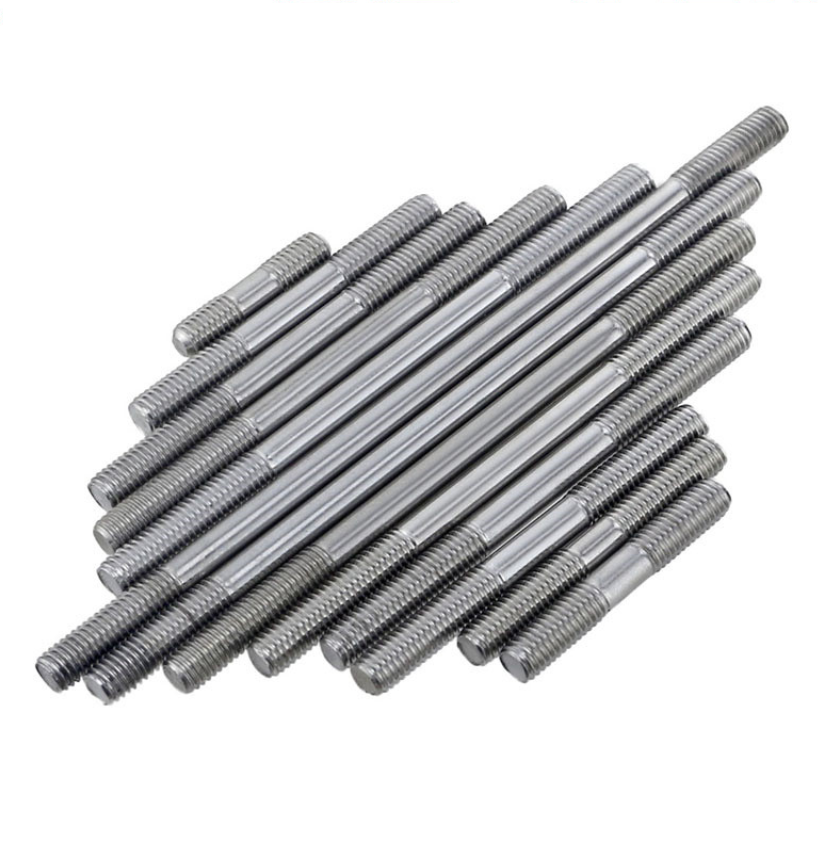 Customizable Fastening with Stainless Steel Double End Sided Stud Bolts and Nuts