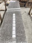 G563 Sanbao Red Granite Stone Tiles / Granite Kitchen Floor Tiles For Flooring