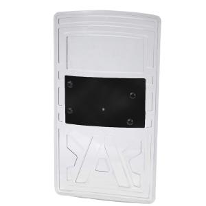 China 930MM Height PC Anti Riot Shield With Folding Handle Impact Resist 147 Joule FBP factory