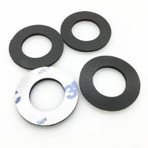 Die Cutting Neoprene Tape / Sponge Gaskets With Acrylic Adhesive CR Foam