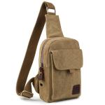 Adjustable single strap shoulder bag chest bag for men