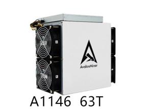 China 3192W Avalonminer 1146 Pro BTC BCH BSV 63TH/S Avalon Canaan 1146 factory