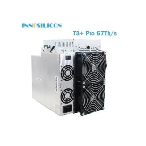 China BitcOin BTC Miner Machine , Innosilicon T3 Pro 67t 67TH/S 3400W factory
