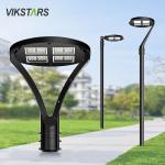 100W LED Garden Street Lights With Double Single Arms For Villas Park Garden