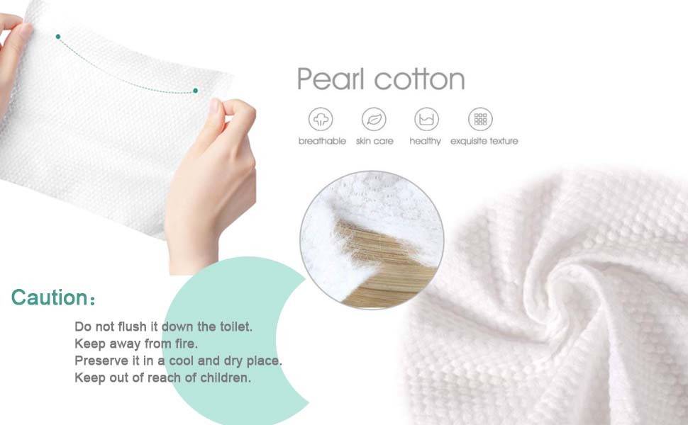 Disposable Cotton Face Towel Dry Cleaning Wipes For Newborn Babies