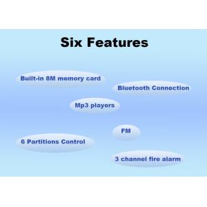 360W 6 Channels Mixing Amplifier With MP3 FM Bluetooth Players OEM ODM