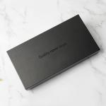 Rigid Black Mobile Case Packaging Box Kraft Paper Coated Paper