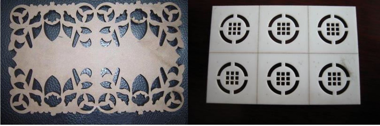 HaiLei Ceramic Laser Cutting Machine With CCD Fit For Non Metal Material