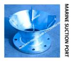 MARINE CARBON STEEL HOT GALVANIZED SUCTION PORT AS100S CB / T495-95, NOMINAL