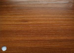 China 120 Micron Wood Grain PVC Decorative Film For Skirting Board Wrapping factory