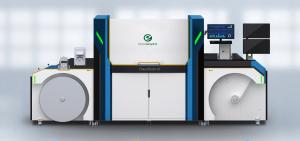 China 60m/Min 330mm Roll to Roll Digital  Label UV Inkjet Printing Machine factory