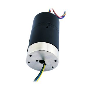 Pneumatic-Electric Slip Ring with 6 Signal Circuits and G1/8" Interface for 6
