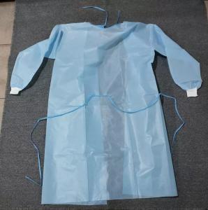China Wholesale Knitted Cutt AAMI L3 Hospital Isolation Gowns factory
