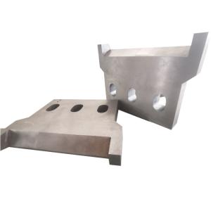 China Hydraulic Machine Hrc52 Flying Shear Blade For Steel Scrap Cutting factory