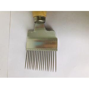 European style uncapping fork Wooden Handle Honey Uncapping Tools