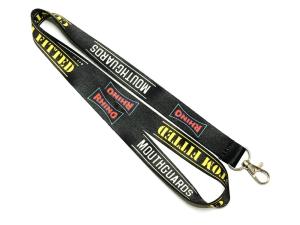 China Black Background Heat Transfer Printing Lanyards Dye Sublimation 960 * 20mm factory