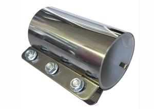 China Stainless Steel Pneumatic Conveying System 114mm Heavy Duty Pipe Clamps factory