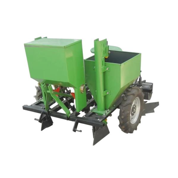 Dual-Use Potato & Garlic Planter 1-4 Rows | Efficient Seeder with Fertilizer