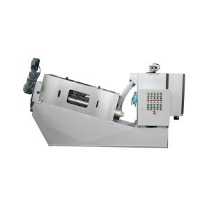 China Farm Manure Sludge Dewatering Equipment | 20m³/H Screw Press System on sale