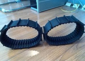 China Small Machinery Robot Rubber Tracks 39 Links 12.7mm Pitch factory